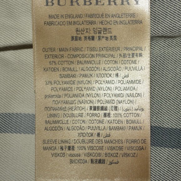 NWT BURBERRY HARBOURNE DOUBLE BREASTED TRENCH COAT - Picture 9 of 10